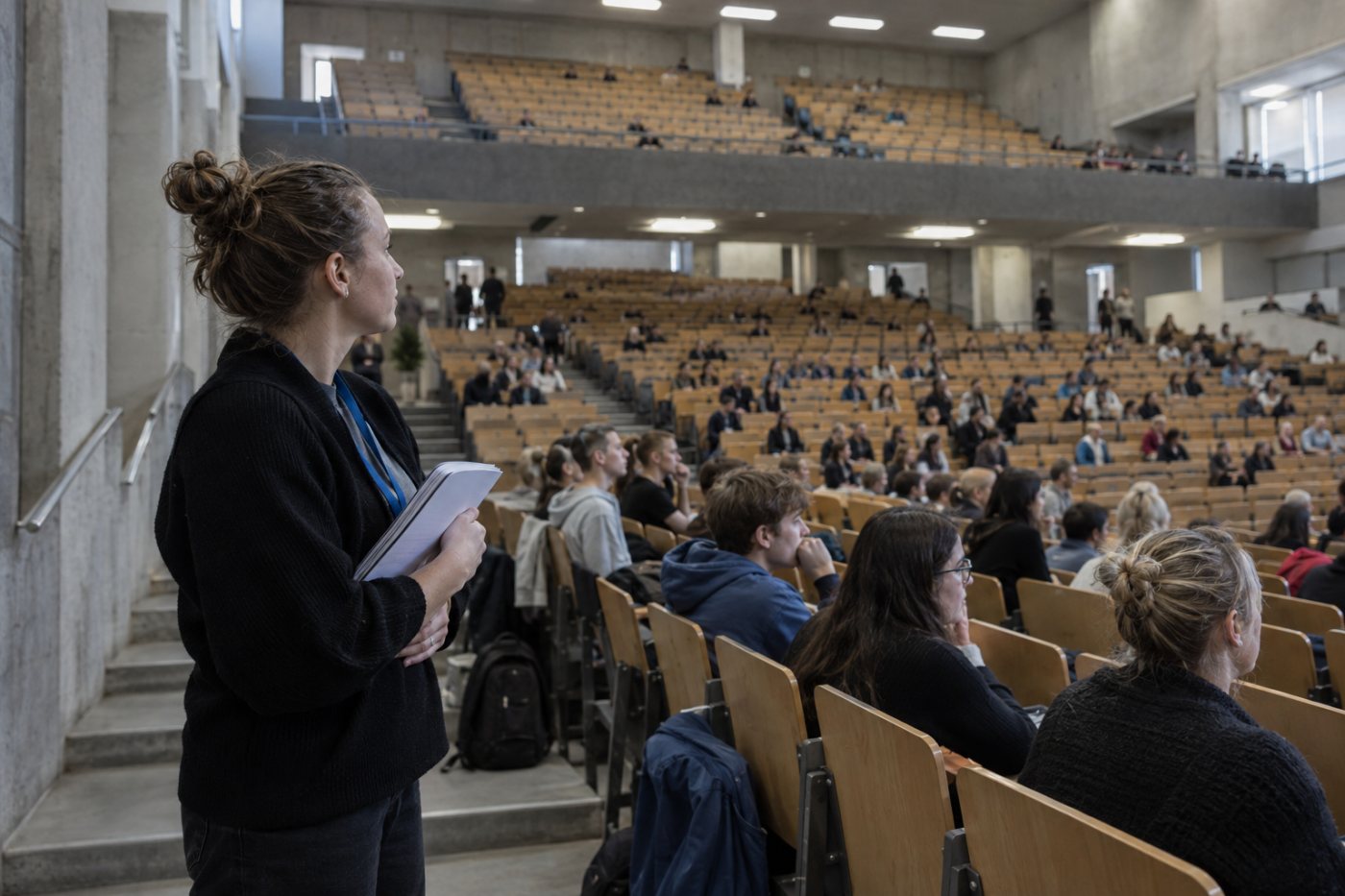 Auditorijos vietų mastelis perteikia „Google Meet“ planų 150 ir 500 dalyvių ribų skirtumą.