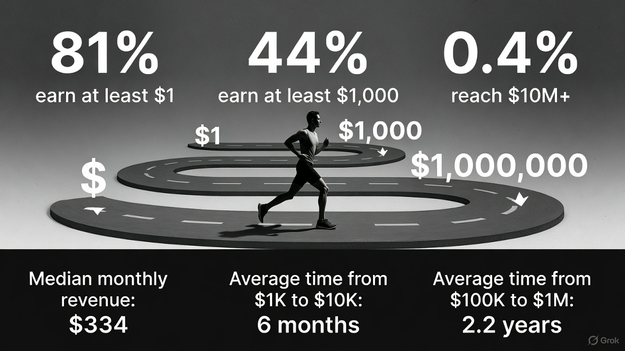 Startup Reality: The Hard Numbers from TrustMRR