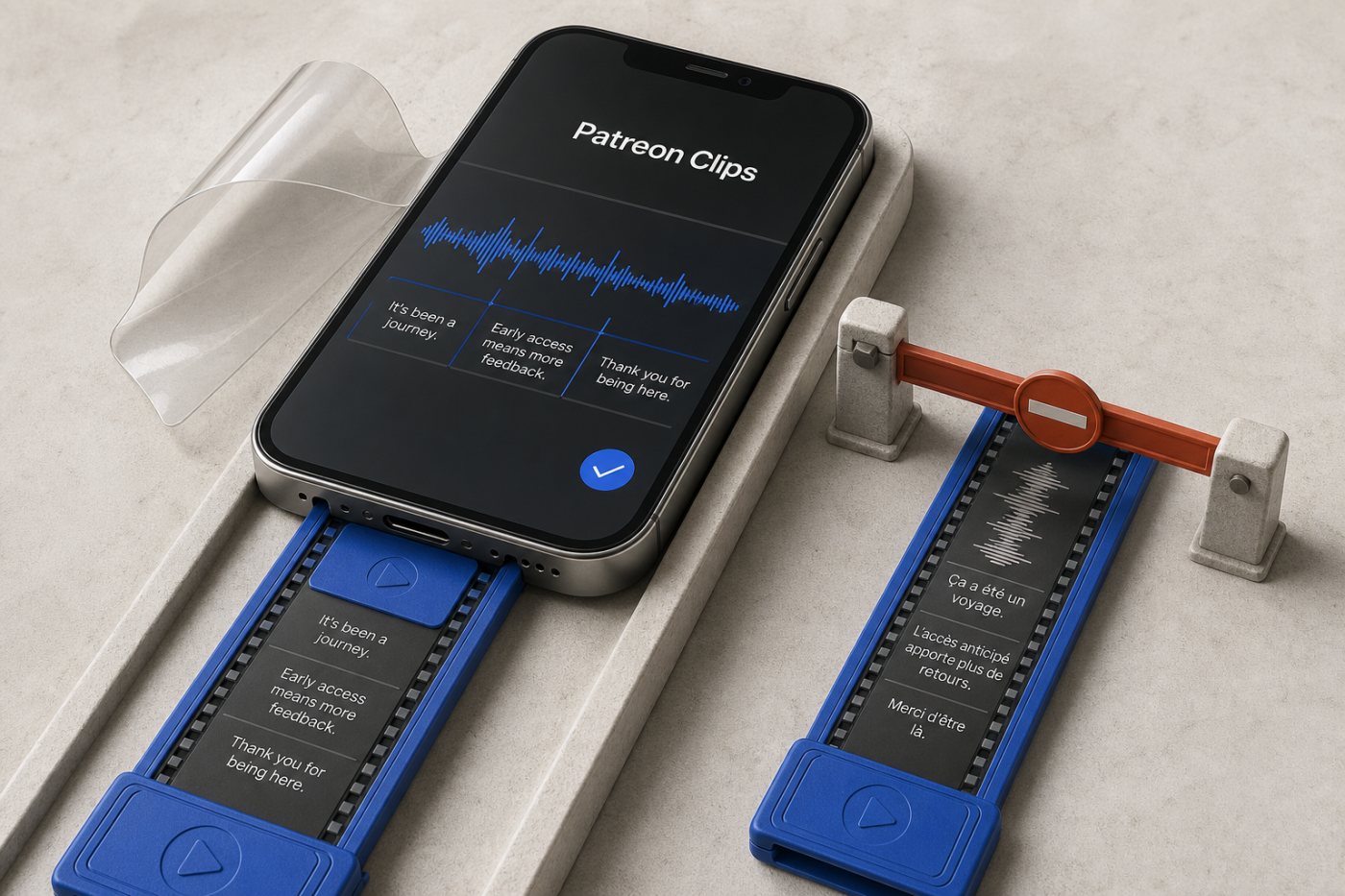 L’accès à Patreon Clips dépend d’iOS, d’une vidéo native d’au moins huit minutes, d’un son anglais et de l’absence de DRM.
