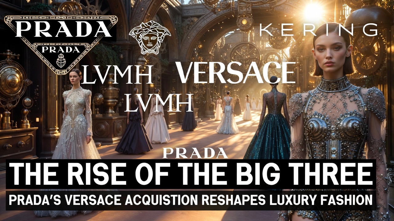 Prada's Versace Acquisition Reshapes Luxury Fashion: The Rise of the Big Three