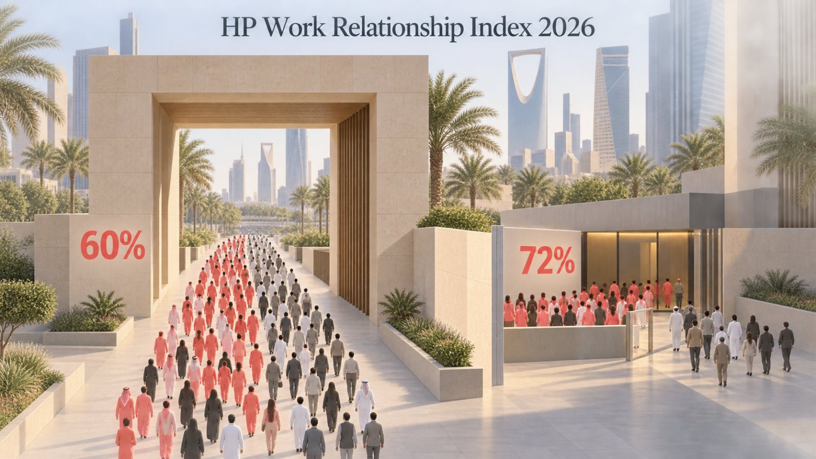 60% من العاملين السعوديين يستخدمون وكلاء AI، لكن 72% يخشون المغادرة