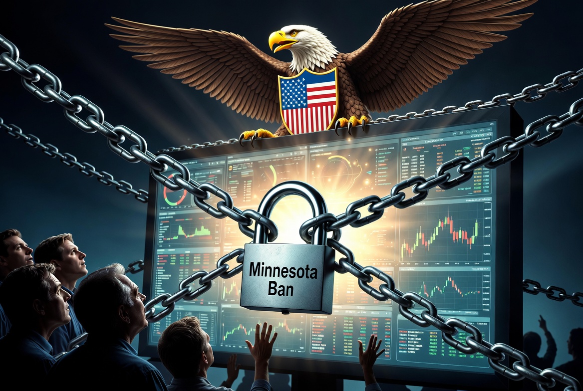 Minnesota Becomes First State to Criminalize Prediction Markets — Sparking Federal Showdown
