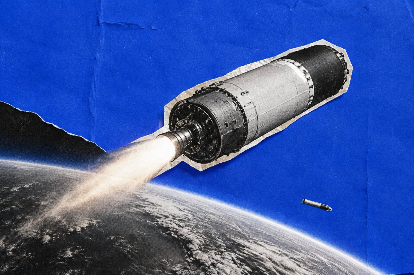 Вторая ступень Spectrum продолжает полёт после разделения и выводит миссию Onward and Upward на орбиту