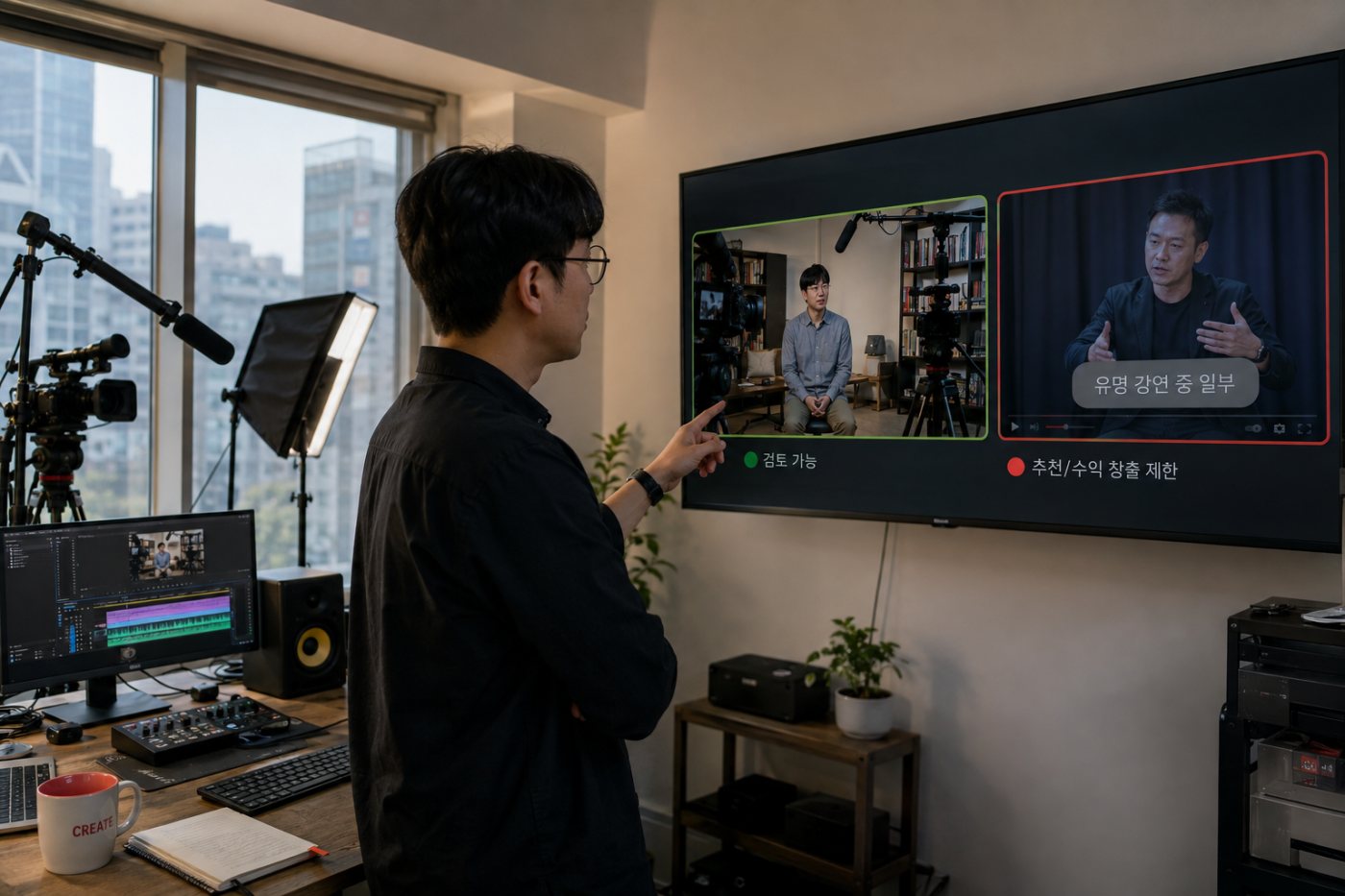 직접 제작한 콘텐츠와 자막·테두리·속도만 바꾼 저가치 편집물의 원본성 판정 차이