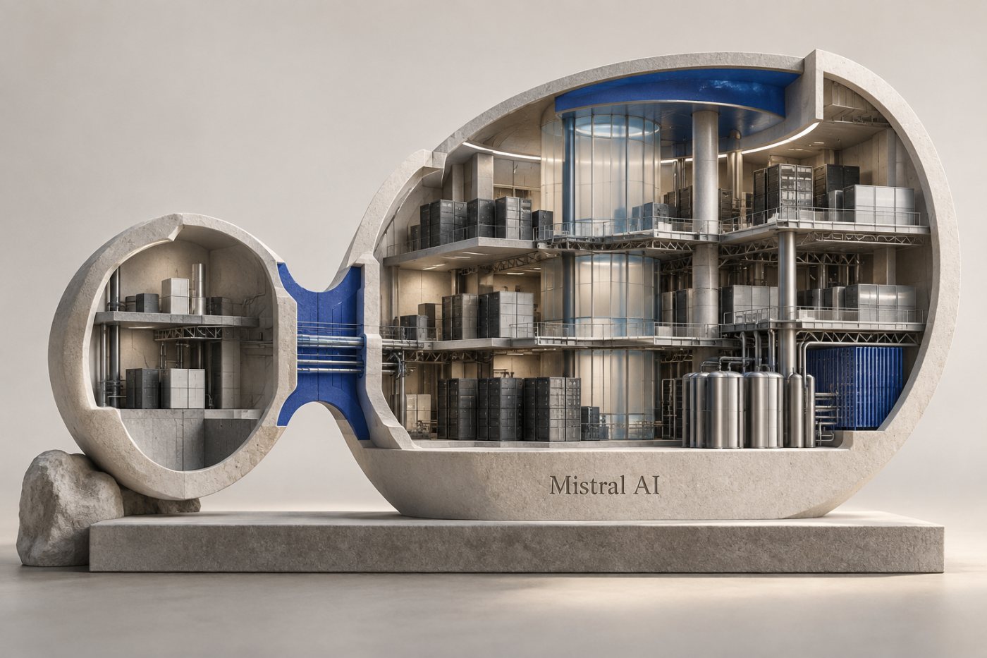 Quy mô Mistral AI trước và sau Series D, với định giá tăng từ 11,7 tỷ lên hơn 21 tỷ euro.
