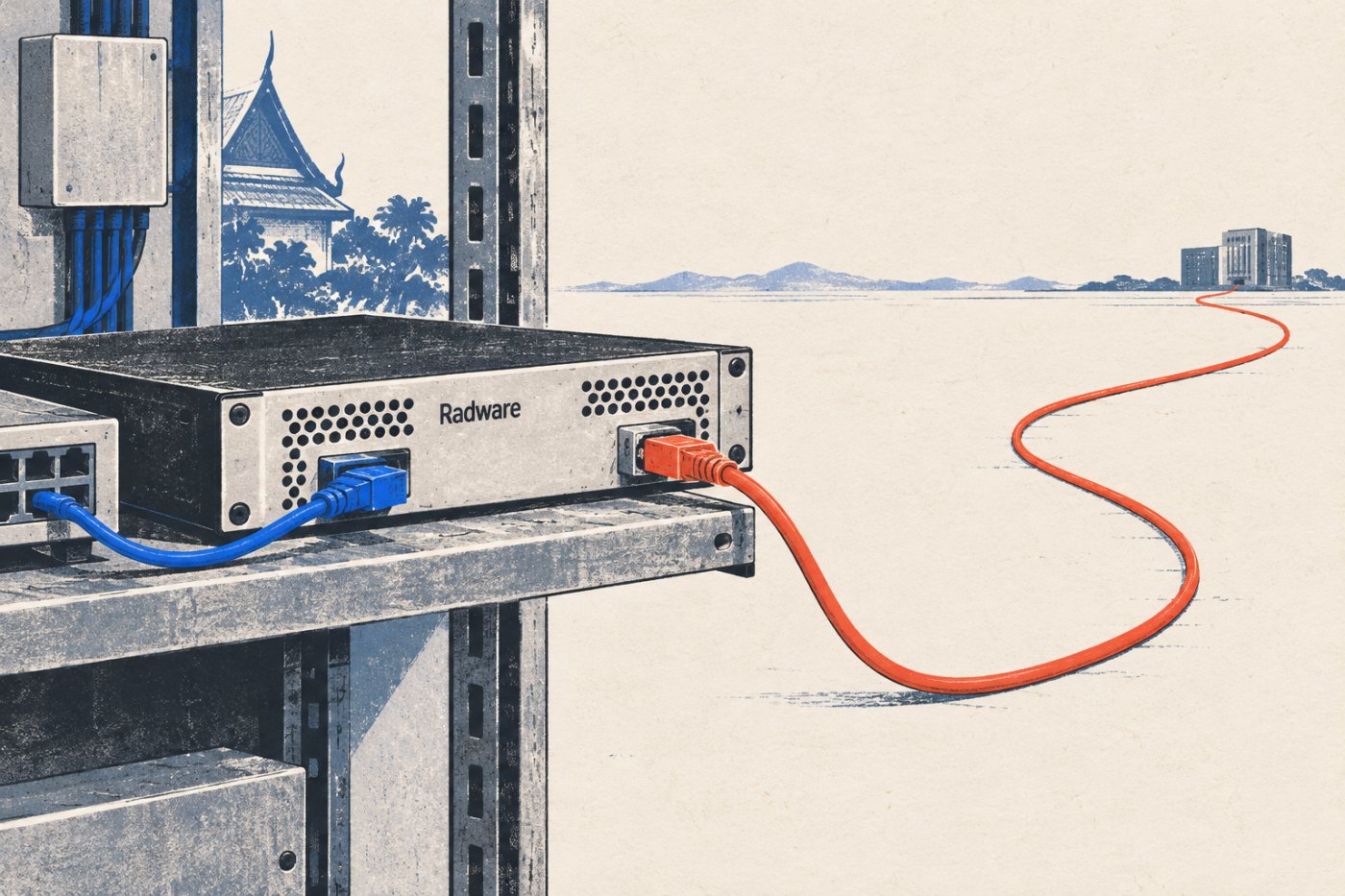 จุดตรวจทราฟฟิกในไทยของ Radware กับระยะทางเครือข่ายที่องค์กรต้องพิจารณา
