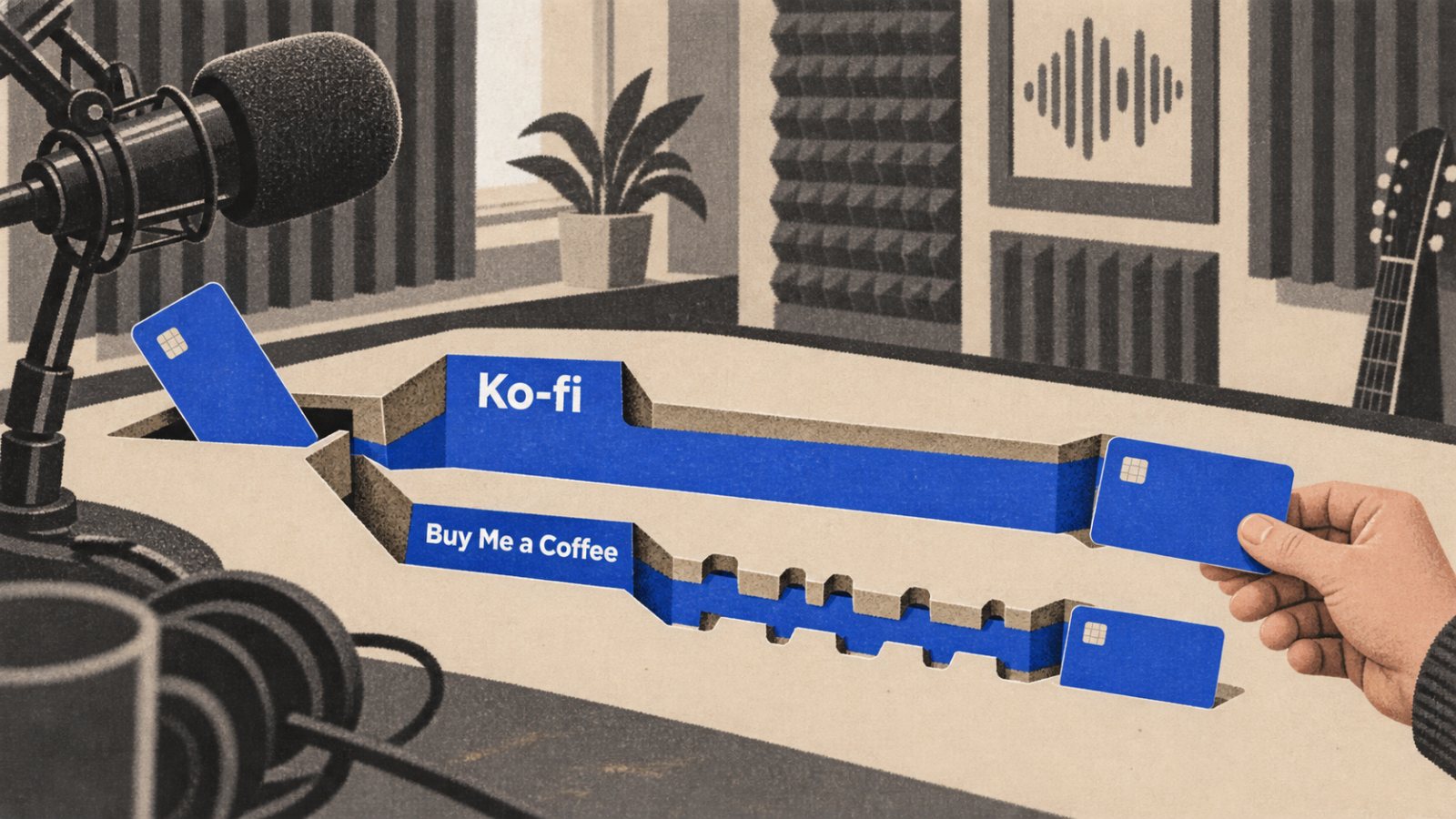 Ko-fi или Buy Me a Coffee: еднаквите 5% не дават еднакво плащане