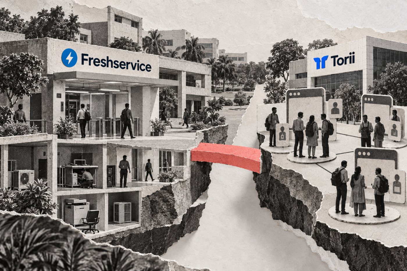 Freshservice की परिसंपत्ति जानकारी के साथ Torii के ऐप, लाइसेंस और उपयोगकर्ता संबंधों को जोड़ने का प्रस्ताव।