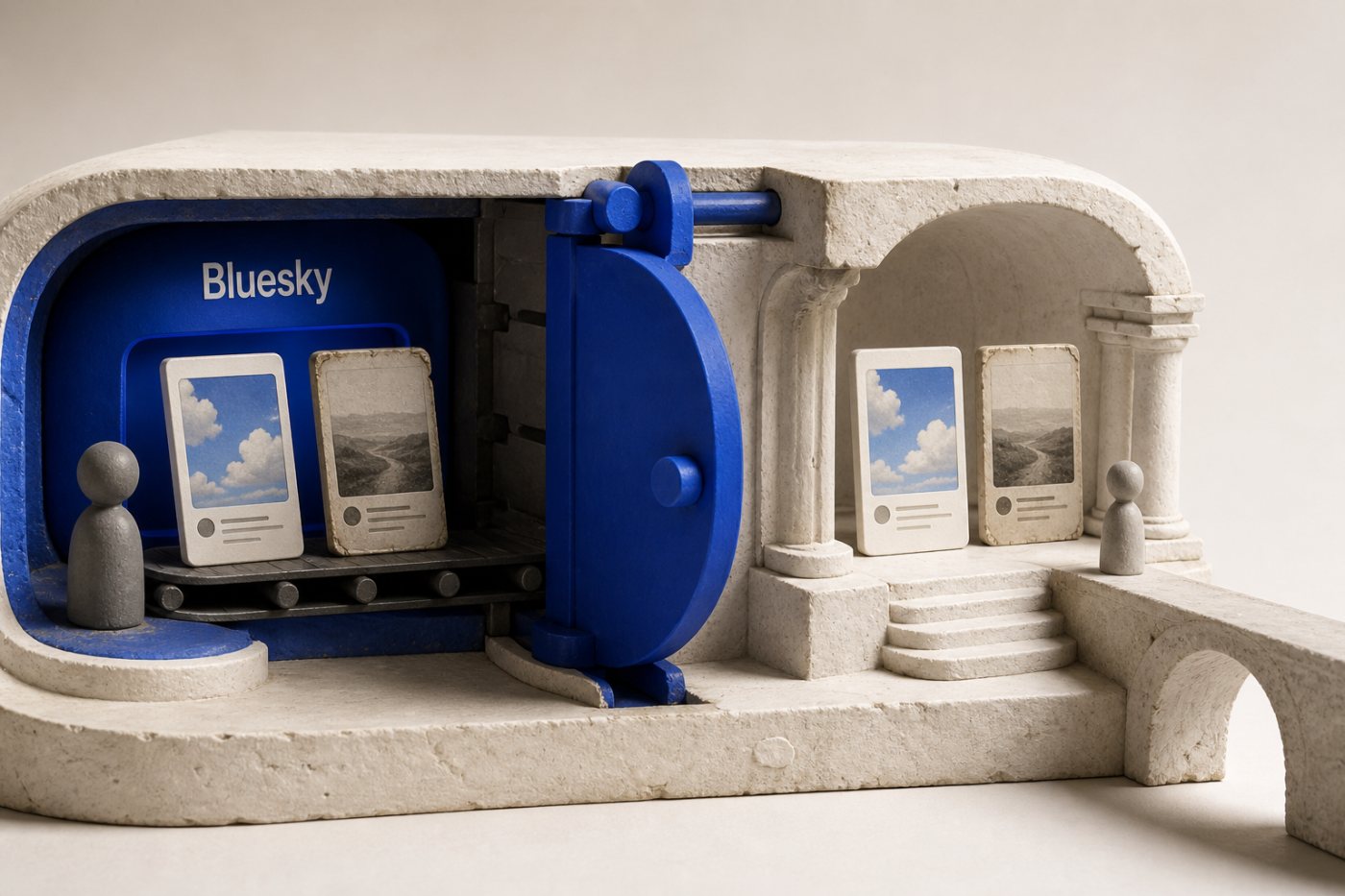 Les publications anciennes et nouvelles d’un compte Bluesky sont retirées de Discover pour les non-abonnés.