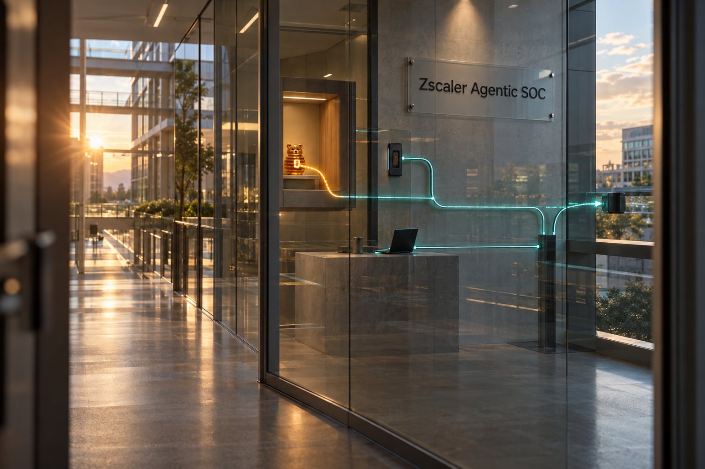 Zscaler Agentic SOC связывает телеметрию, сигнал приманки и стороннее предупреждение в единую цепочку инцидента.