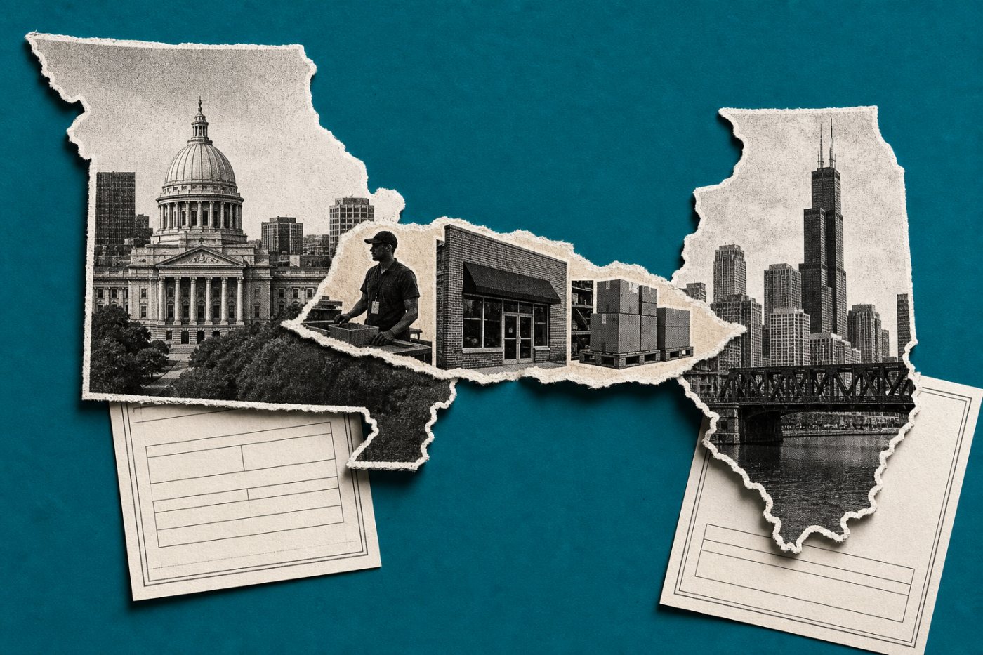 Comparison of home-state LLC formation and an out-of-state structure that may require foreign qualification
