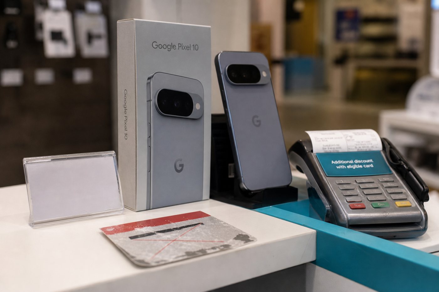 Pixel 10 की मौजूदा आधिकारिक कीमत, पुराने Croma मूल्य और सशर्त HDFC Bank छूट का अंतर