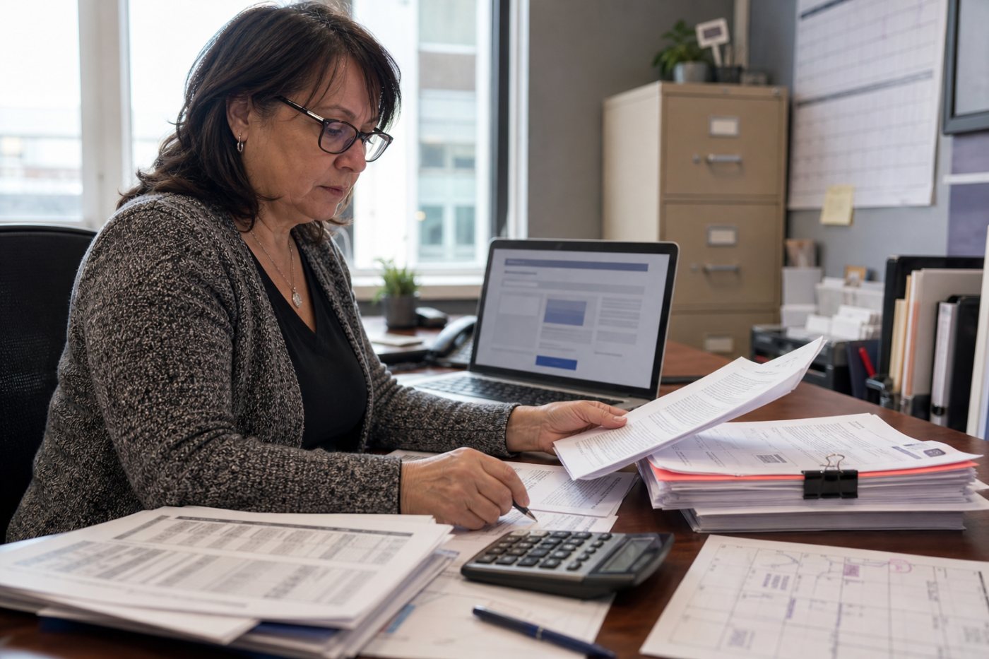L’employeur rassemble les données de paie, le calculateur et le calendrier de formation avant de déposer la demande.