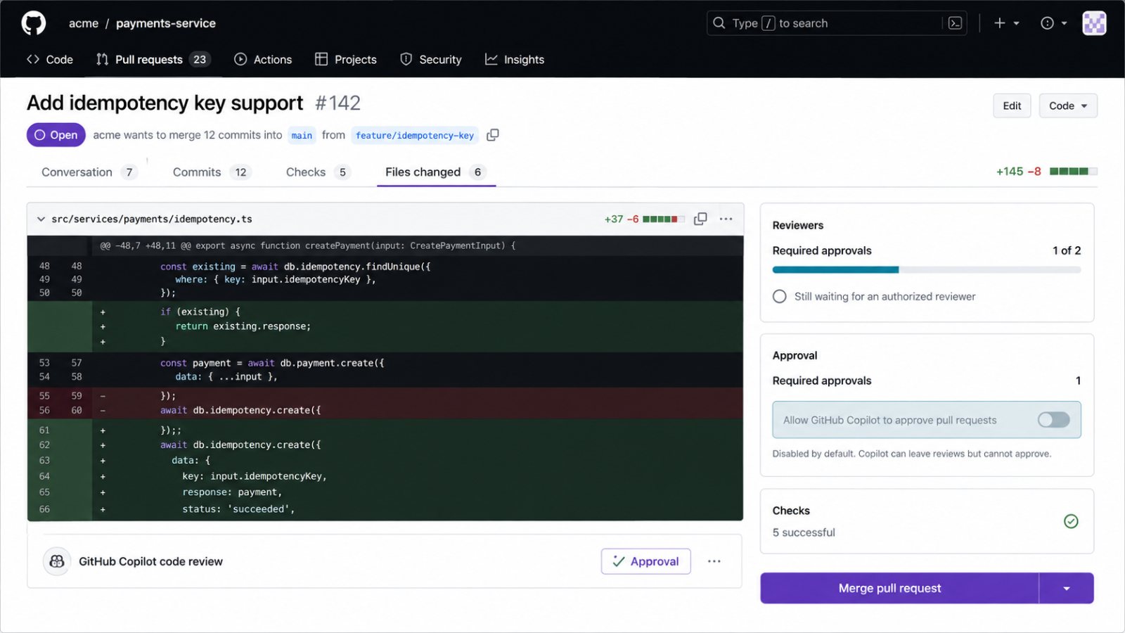 GitHub Copilot اب PR منظور کرسکتا ہے—مگر اختیار پہلے سے بند ہے