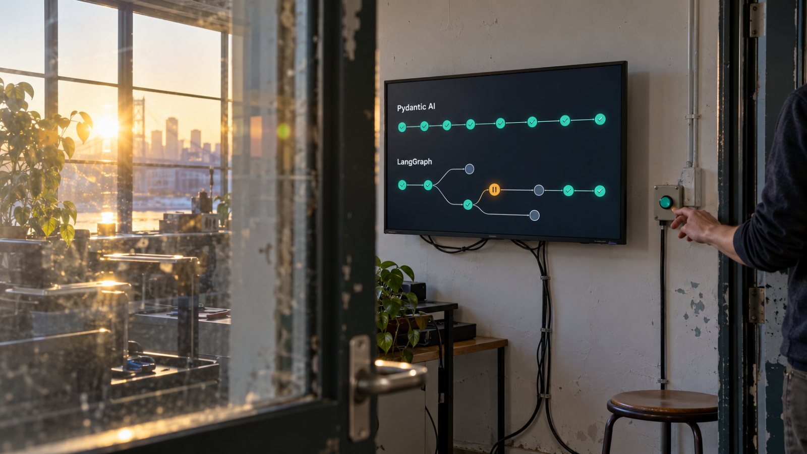 Pydantic AI vai LangGraph: tipi uzvar vienkāršībā, grafi — ilgā darbplūsmā