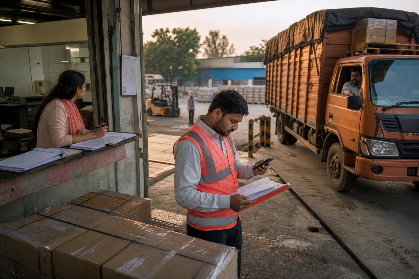 Pando.ai की माल-योजना से Fleetx.ai की वाहन निगरानी तक जाता संयुक्त कार्यप्रवाह