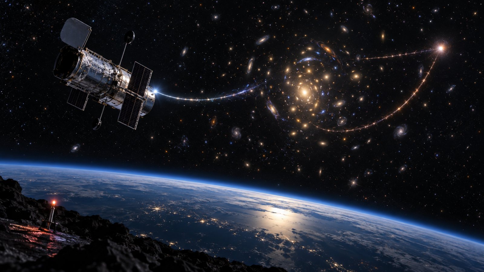 Hubble zvládol 200 000 obehov: na jubileu čakal na návrat tej istej supernovy