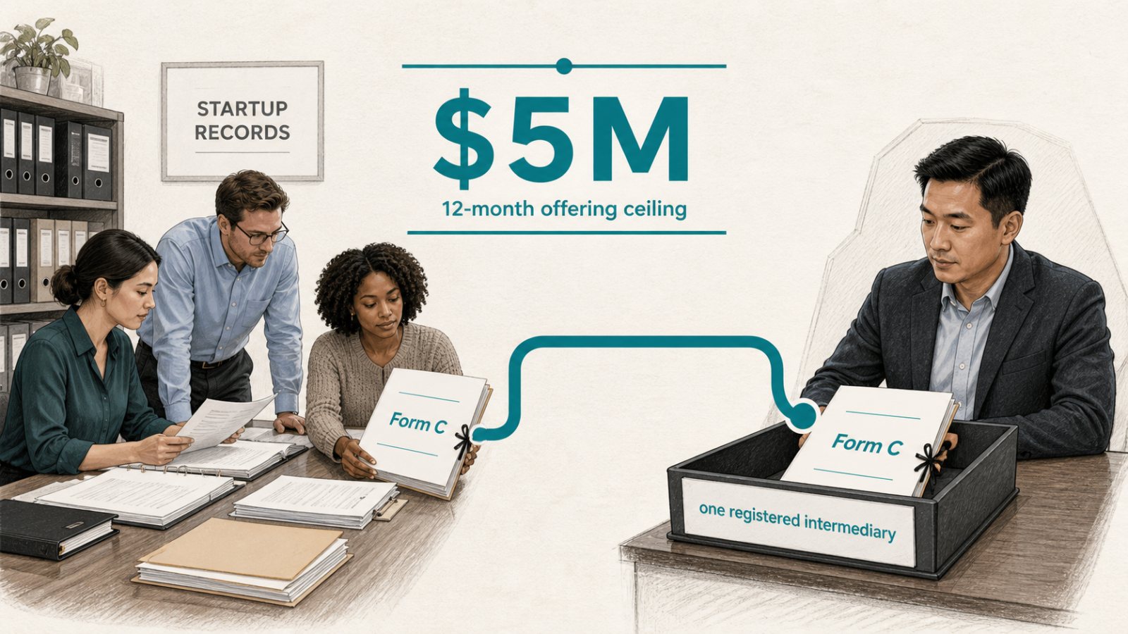 Reg CF Can Raise $5M—but the Offering Needs One Registered Intermediary