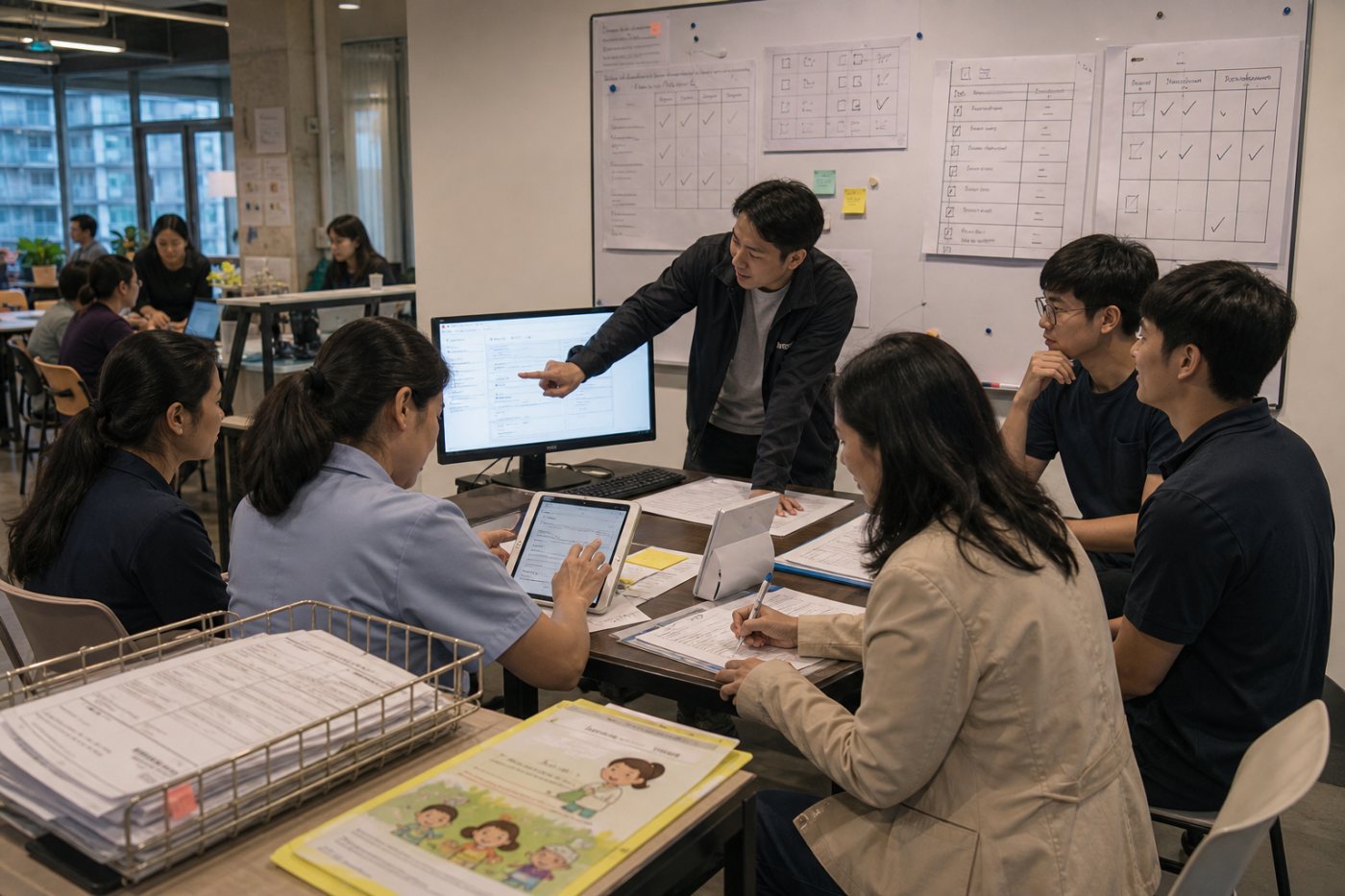 Startup trong chương trình tám tuần đánh giá nguyên mẫu với người dùng đại diện và ghi nhận bằng chứng triển khai.