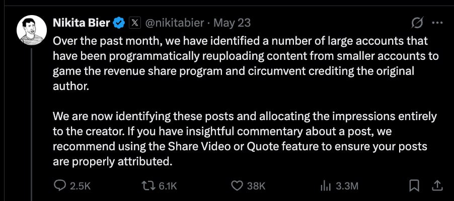 X Cracks Down on Content Aggregators: No More Easy Money from Stolen Viral Videos