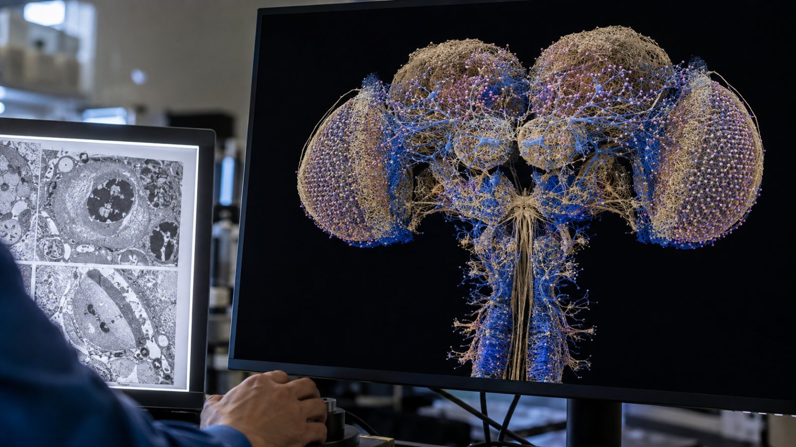 Peta otak lalat jantan memuat 166.691 neuron—beda kelamin kini terlihat