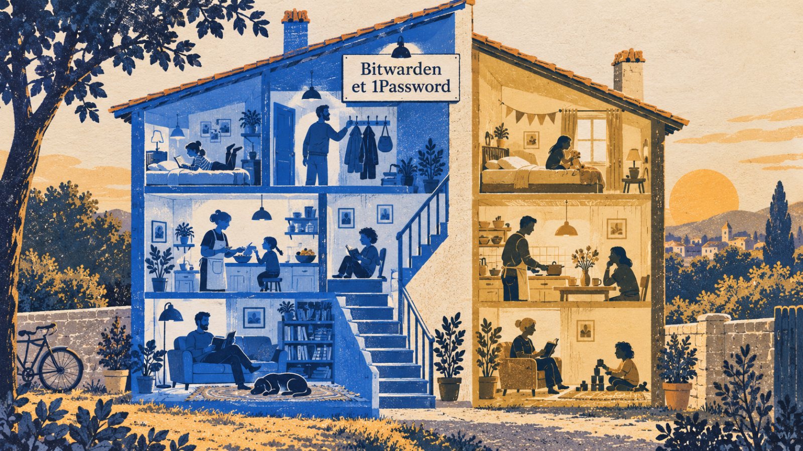 Bitwarden ou 1Password : la gratuité s’oppose au confort familial