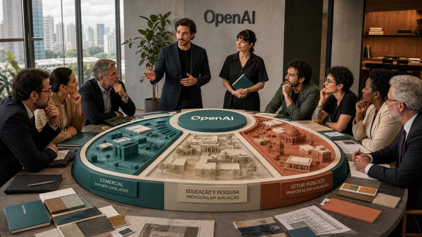OpenAI abre operação no Brasil após país chegar a 215 milhões de mensagens diárias