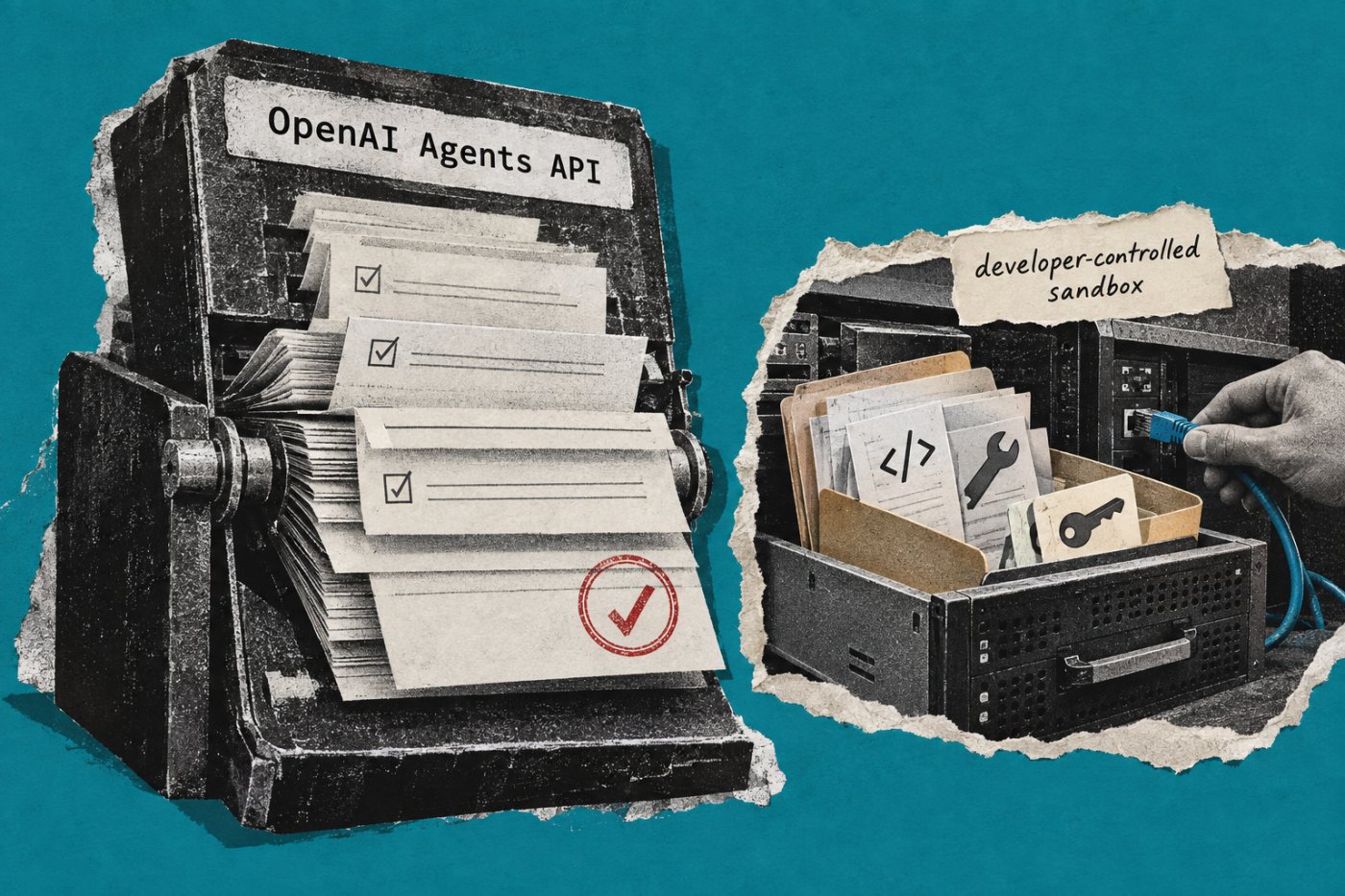 OpenAI Agents API의 관리형 세션과 개발자 통제 실행 환경이 분리된 운영 구조