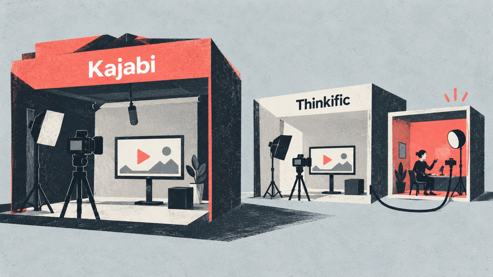 Kajabi или Thinkific: јефтинији курс може да тражи више алата