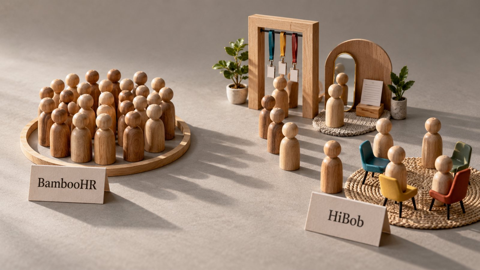 BambooHR eða HiBob: gagnsætt verð mætir einingakerfi