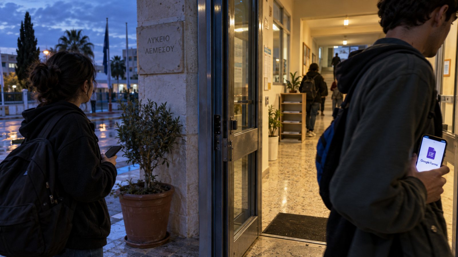 Φόρμα με αρχεία: ο λογαριασμός του παραλήπτη μπορεί να μπλοκάρει την απάντηση