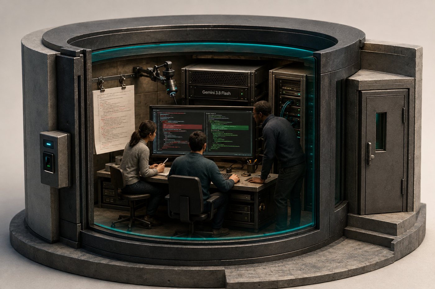 Yetkili bir savunma ekibinin Gemini 3.8 Flash Cyber ile güvenlik açığı ve otomatik yama incelemesi