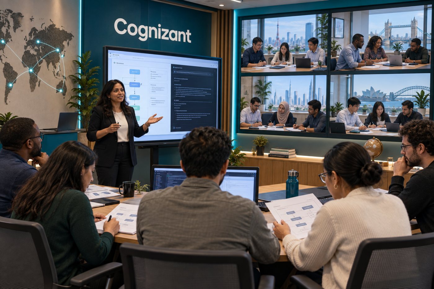 Cognizant Synapse کے تحت عالمی AI تربیت، جو براہ راست بھرتی سے الگ ہے