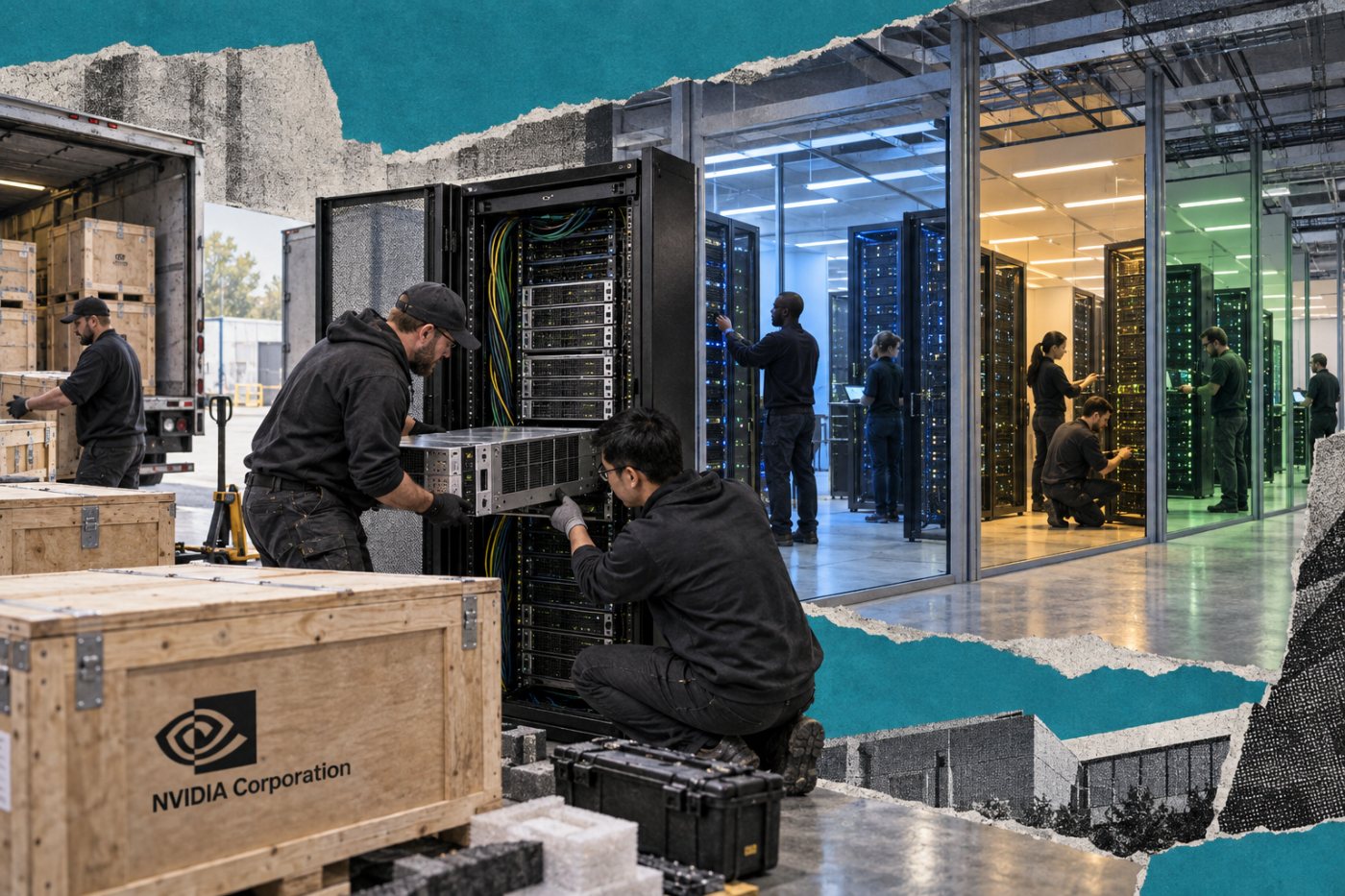 NVIDIA-Systeme gelangen über einen direkten Integrationspartner zu mehreren indirekten Nutzern von Rechenkapazität.