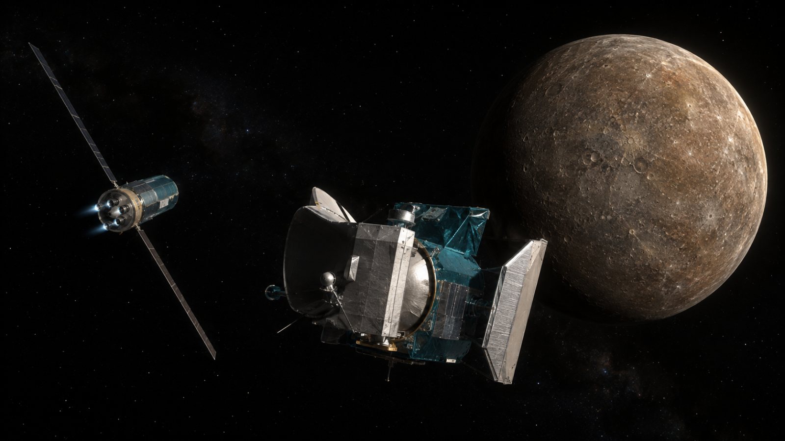 BepiColombo soltó su módulo: aún le espera la llegada más compleja