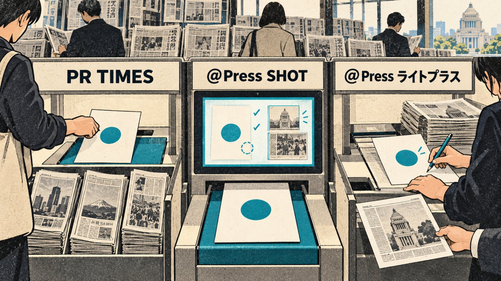 PR TIMESか@Pressか、3万円より社内工数で選ぶ