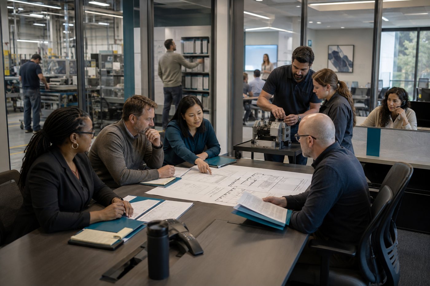 A governance committee matches office attendance requirements to specific tasks, roles and measurable operational needs.