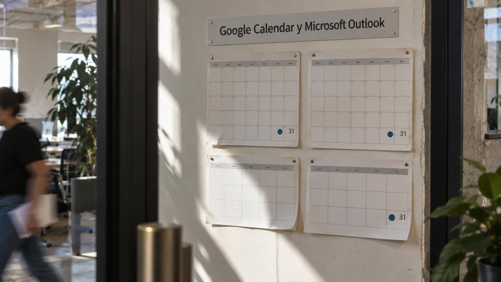 Google Calendar u Outlook: el día 31 puede romper tu recurrencia