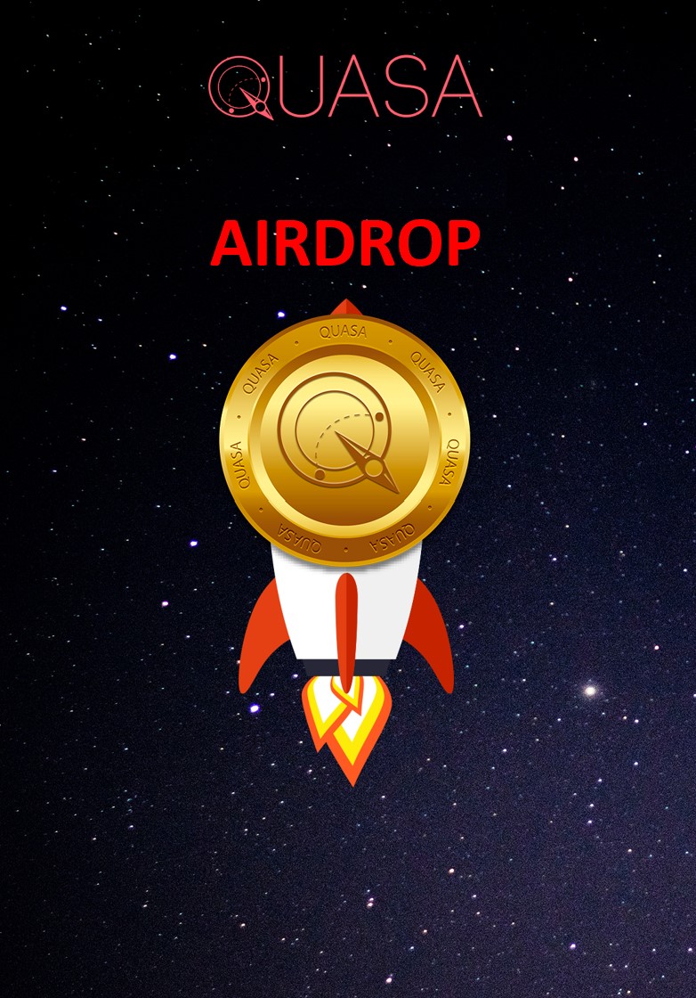 QUA sent in Quasacoins Airdrop (QUA)