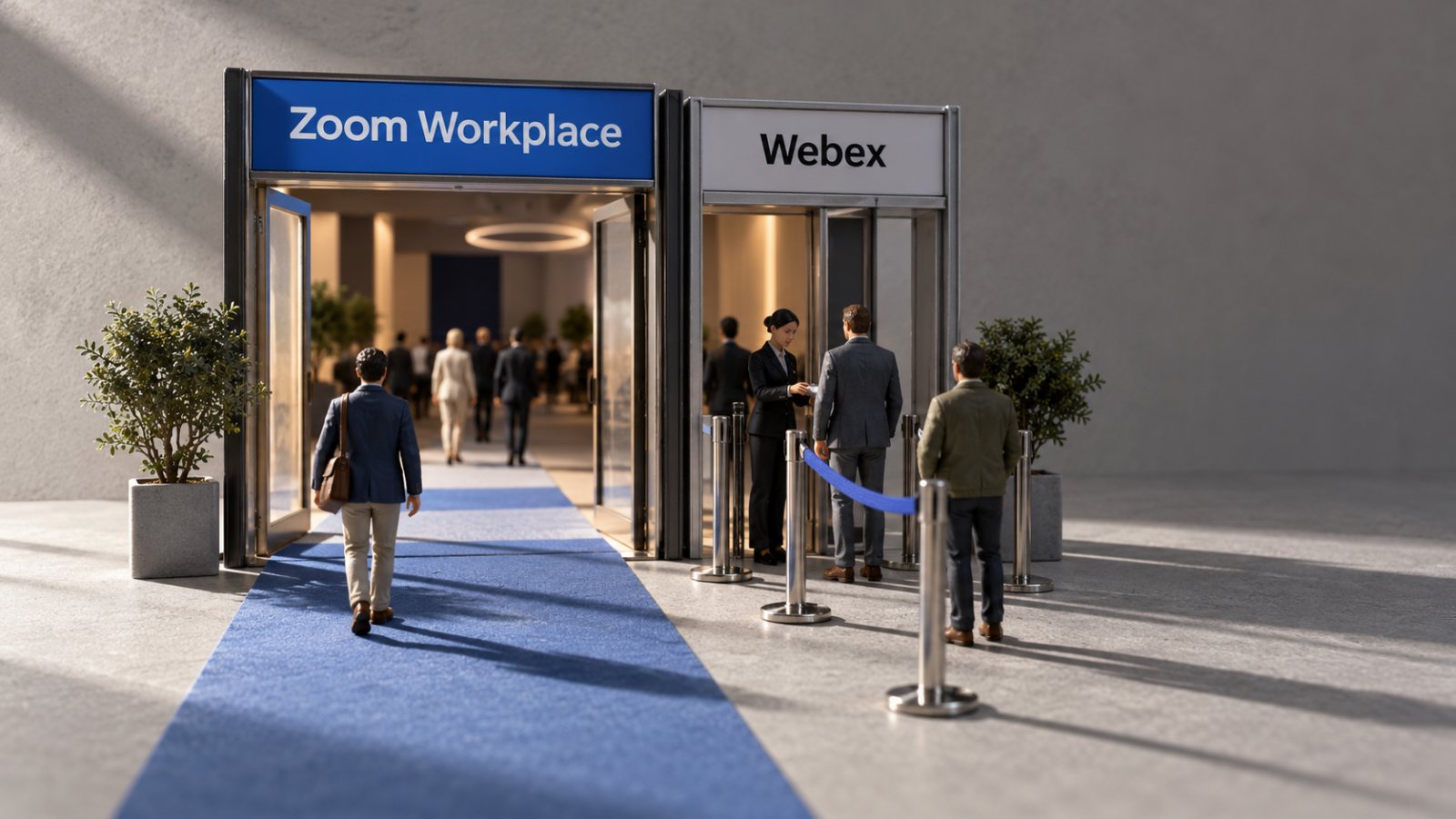 Zoom Workplace oder Webex: Leichter Beitritt trifft strengere Kontrolle