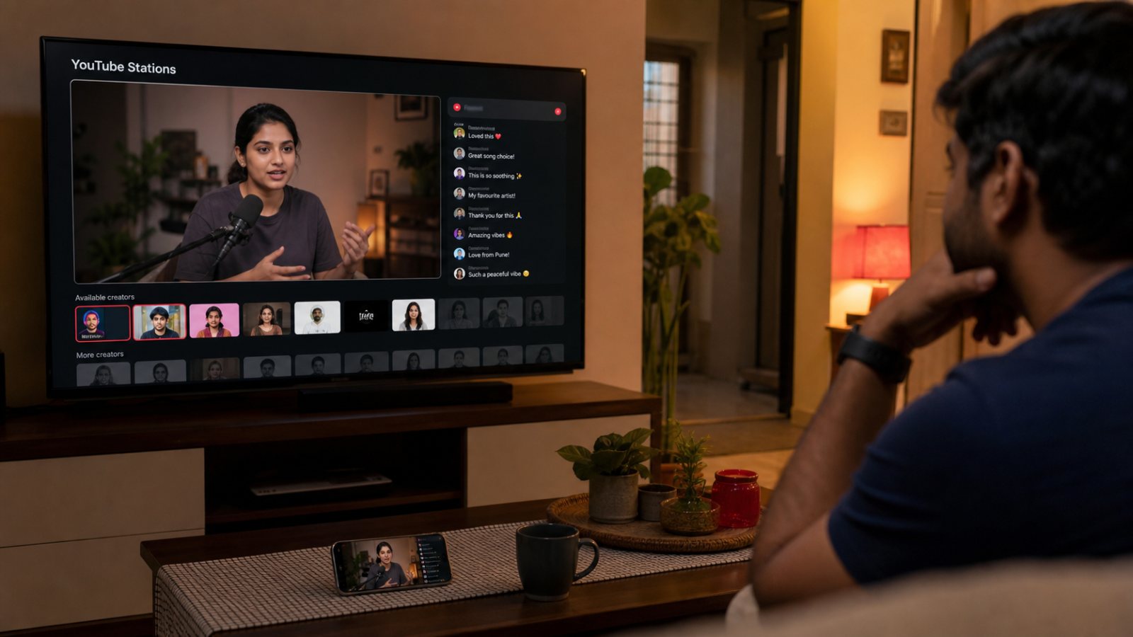 YouTube Stations अब 24 घंटे चलेंगे—पर चैनल चुनिंदा ही होंगे