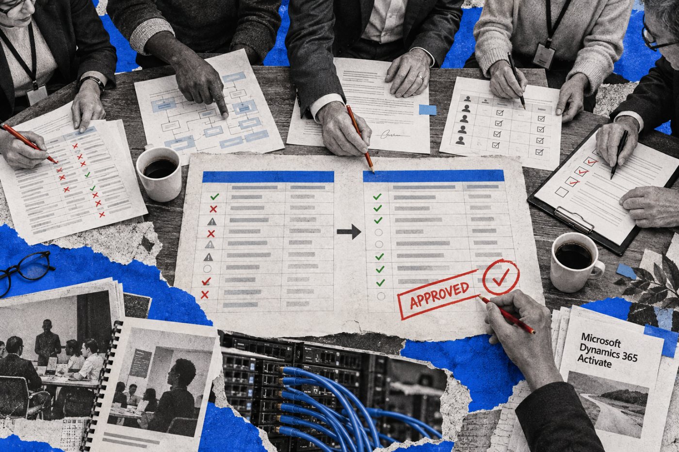 Các chuyên gia thẩm định dữ liệu, logic nghiệp vụ, tích hợp, quyền truy cập và khả năng quay lui trước khi cắt chuyển CRM.