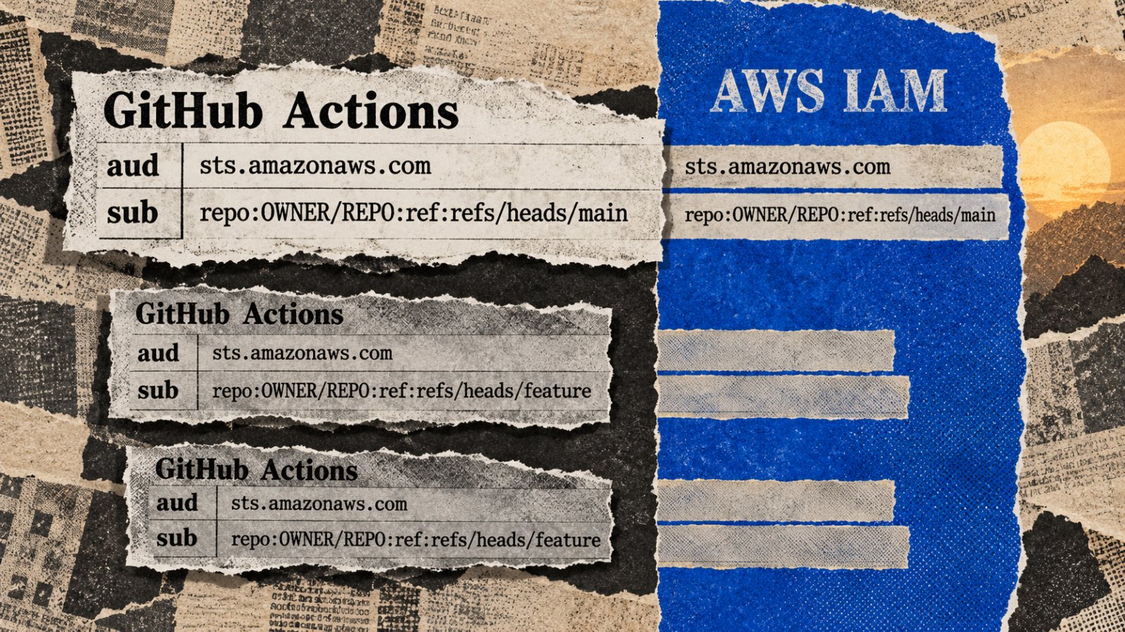 ต่อ GitHub Actions เข้า AWS ด้วย OIDC: จำกัดสิทธิ์ถึง repo และ branch