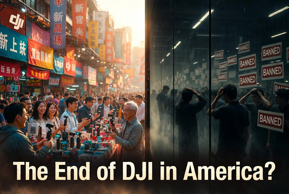 DJI Osmo Pocket 4 Becomes the First Major DJI Product Banned in the United States