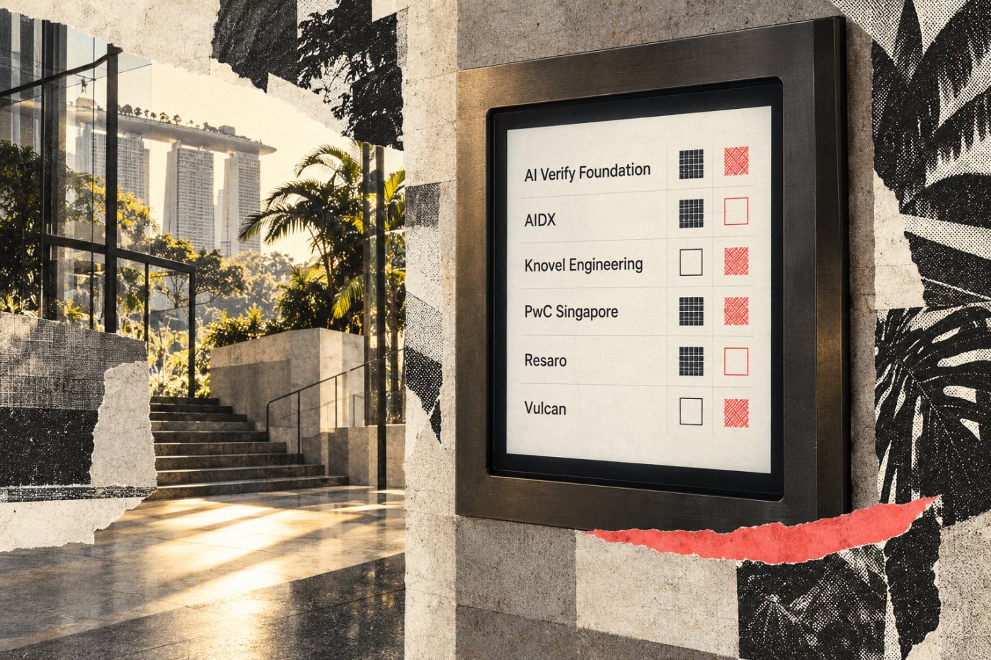 AI Verify Foundation的认证名录列出首批五家第三方测试机构，并区分各自获认可的测试方法。