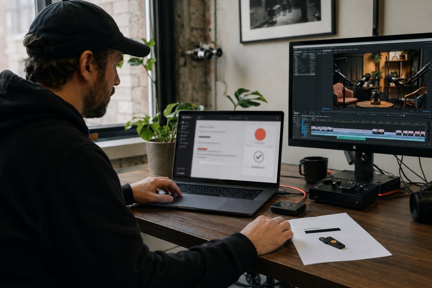 API key Apple Podcasts Connect terverifikasi dan MP4 1080p siap diproses oleh Blubrry.
