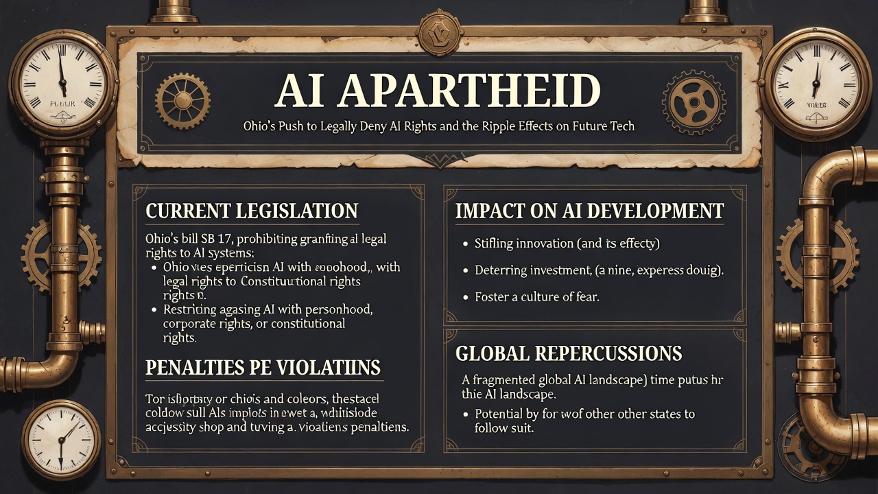 AI Apartheid: Ohio's Push to Legally Deny AI Rights and the Ripple Effects on Future Tech