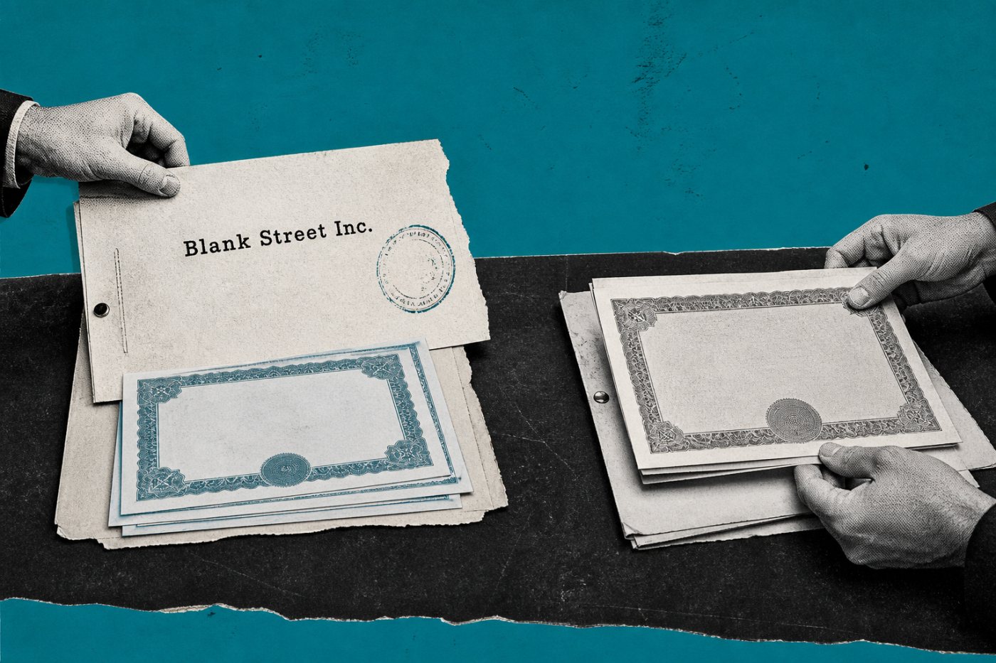 Blank Streets Eigenkapitalgeschäft trennt neues Unternehmenskapital von Verkäufen bestehender Anteile.