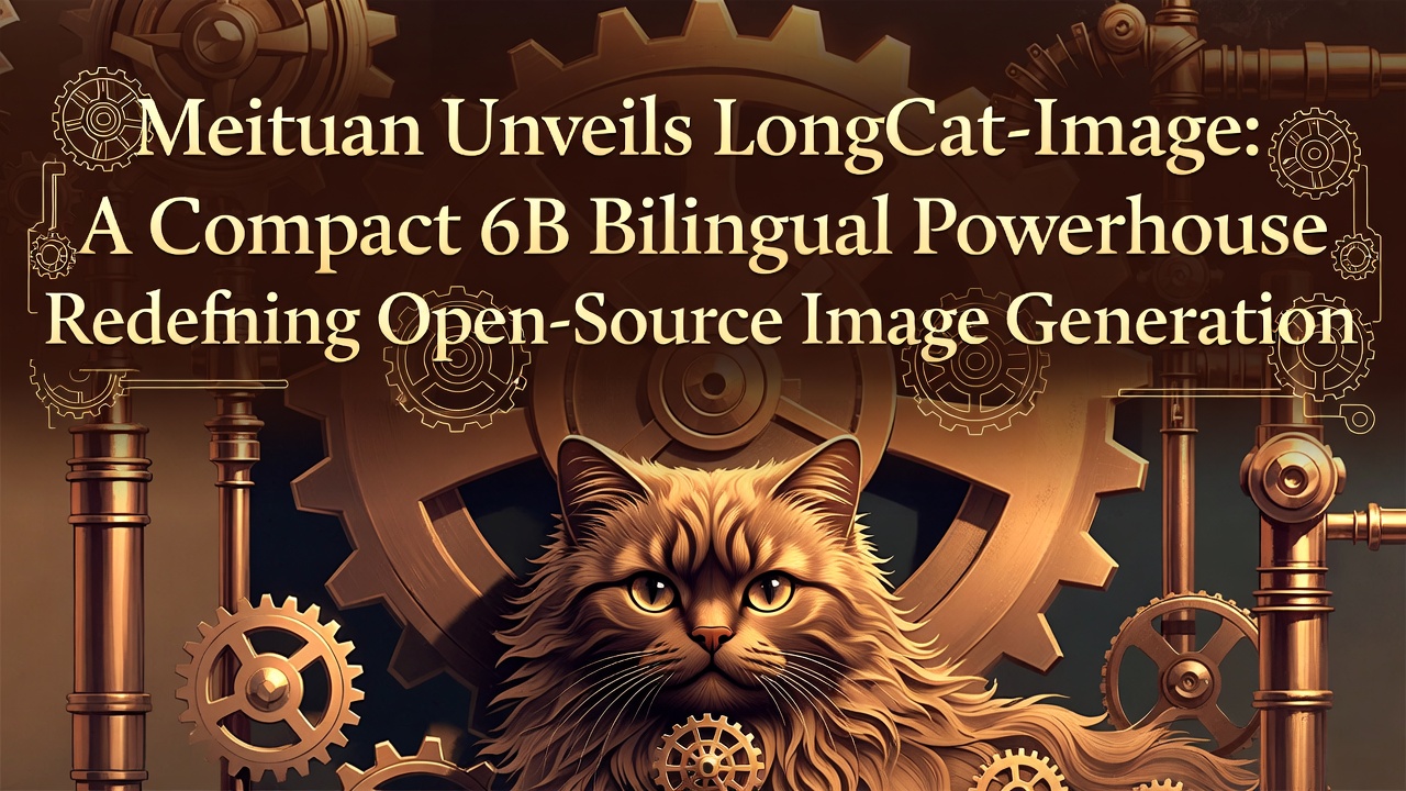 Meituan Unveils LongCat-Image: A Compact 6B Bilingual Powerhouse Redefining Open-Source Image Generation