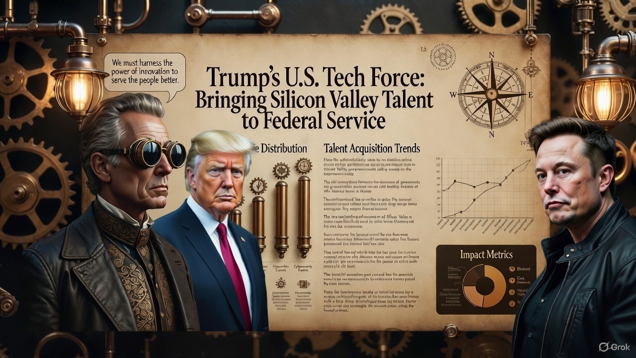 Trump's U.S. Tech Force: Bringing Silicon Valley Talent to Federal Service